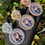 Load image into Gallery viewer, DUBSS - Custom Rose Flower Bail Photo Pendant