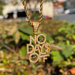 Load image into Gallery viewer, DUBSS - Iced Out Pendant No Days Off Pendant