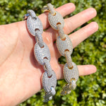 Load image into Gallery viewer, DUBSS - Iced Out Type A Cuban Link Bracelet