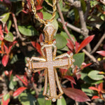 Load image into Gallery viewer, DUBSS - Iced Out Hollow Shape Cross Pendant