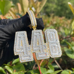 Load image into Gallery viewer, DUBSS - Iced Out 488 Baguette Pendant