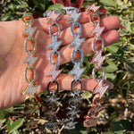 Load image into Gallery viewer, DUBSS - Iced Out Lightning Bolt Bracelet