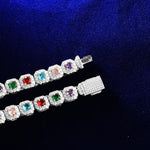 Load image into Gallery viewer, DUBSS - Colorful Clustered Tennis Chain