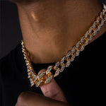 Load image into Gallery viewer, DUBSS - 14mm Crystal Cuban Chain