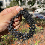 Load image into Gallery viewer, DUBSS - Black Mustache Cuban Bracelets