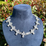 Load image into Gallery viewer, DUBSS - Baguette Cross Infinity Chain