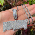 Load image into Gallery viewer, DUBSS - Iced Out Money Pendant