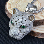 Load image into Gallery viewer, DUBSS - Leopard Head Pendant