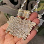 Load image into Gallery viewer, DUBSS - Iced Out Street Priest Pendant