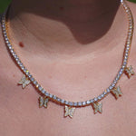 Load image into Gallery viewer, DUBSS - 4mm Butterfly Tennis Chain