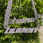 Load image into Gallery viewer, DUBSS - Custom Script Letter Pendant