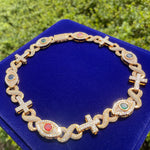 Load image into Gallery viewer, DUBSS - Eye Infinity Cross Chain