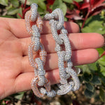 Load image into Gallery viewer, DUBSS - Iced Out Spring Clasp Bracelet