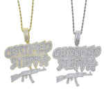 Load image into Gallery viewer, DUBSS - Certified Steppa Gun Pendant