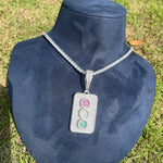 Load image into Gallery viewer, DUBSS - Iced Out Traffic Light Pendant