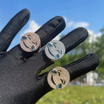 Load image into Gallery viewer, DUBSS - Iced Out Smile Face Ring