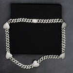 Load image into Gallery viewer, DUBSS - Discontinued Heart Miami Cuban Chain