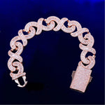 Load image into Gallery viewer, DUBSS - Spring Clasp Cuban Infinity Bracelet