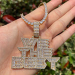 Load image into Gallery viewer, DUBSS - Iced Out We The Best Pendant