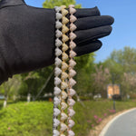 Load image into Gallery viewer, DUBSS - Iced Out Heart Solid Back Necklace