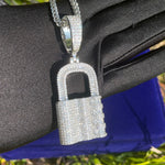 Load image into Gallery viewer, DUBSS - Iced Out Password Lock Pendant