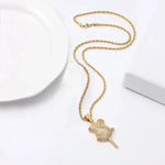 Load image into Gallery viewer, DUBSS - Iced Rose Flower Necklace