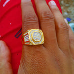 Load image into Gallery viewer, DUBSS - 12mm Crystal Square Ring