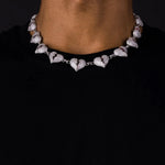 Load image into Gallery viewer, DUBSS - 12mm Iced Out Broken Heart Cuban Chain