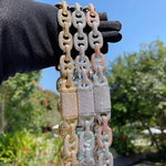 Load image into Gallery viewer, DUBSS - 20mm Iced Out Number 8 Cuban Chain