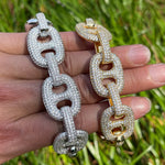 Load image into Gallery viewer, DUBSS - Iced Out Number 8 Cuban Bracelet