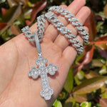 Load image into Gallery viewer, DUBSS - Miracle Baguette Cross Pendant