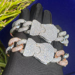 Load image into Gallery viewer, DUBSS - Iced Out Cuban Locket Clasp Bracelet