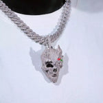 Load image into Gallery viewer, DUBSS - Lucy's X Skull Pendant