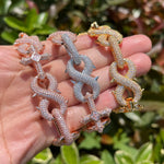 Load image into Gallery viewer, DUBSS - Iced Out Cross X Infinity Chain