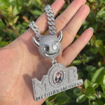 Load image into Gallery viewer, DUBSS - Custom EmoDevil Bail Photo Pendant