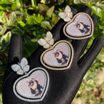 Load image into Gallery viewer, DUBSS - Custom Rotating Heart Photo Pendant