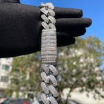 Load image into Gallery viewer, DUBSS - 20mm Baguette Cuban Chain