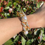 Load image into Gallery viewer, DUBSS - Iced Out Pearl Cuban Bracelet