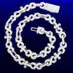 Load image into Gallery viewer, DUBSS - 20mm Prong Infinity Cross Chain