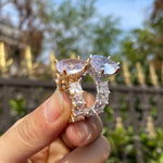 Load image into Gallery viewer, DUBSS - Iced Out Heart Rings