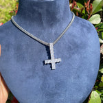 Load image into Gallery viewer, DUBSS - Iced Cross Pendant