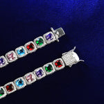 Load image into Gallery viewer, DUBSS - Colorful Clustered Tennis Chain