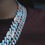 Load image into Gallery viewer, DUBSS - Money Talk Baguette Cuban Chain