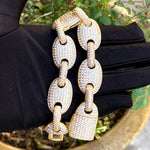 Load image into Gallery viewer, DUBSS - Iced Out Type A Cuban Link Bracelet