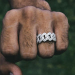 Load image into Gallery viewer, DUBSS - 8mm Iced Crown Cuban Ring