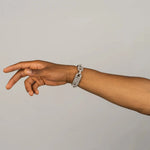 Load image into Gallery viewer, DUBSS - 18mm Bling Rock Baguette Bracelet