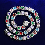 Load image into Gallery viewer, DUBSS - Colorful Clustered Tennis Chain