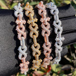 Load image into Gallery viewer, DUBSS - Iced Out Infinity Spike Cross Bracelet