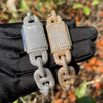 Load image into Gallery viewer, DUBSS - Iced Out Coffee Bean Cuban Chain