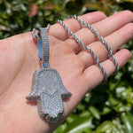 Load image into Gallery viewer, DUBSS - Iced Out Halma Pendant